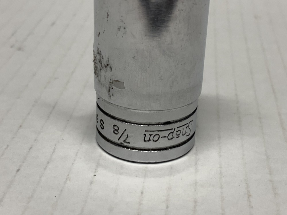 SNAP-ON 1/2 DRIVE 7/8 THERMAL VACUUM SWITCH SOCKET # S9842. USED