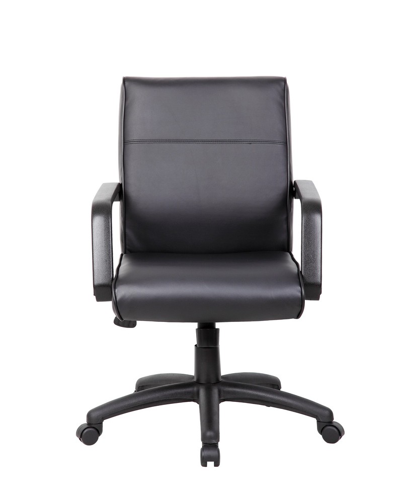 Boss Mid Back Executive Chair In LeatherPlus MODEL # B686