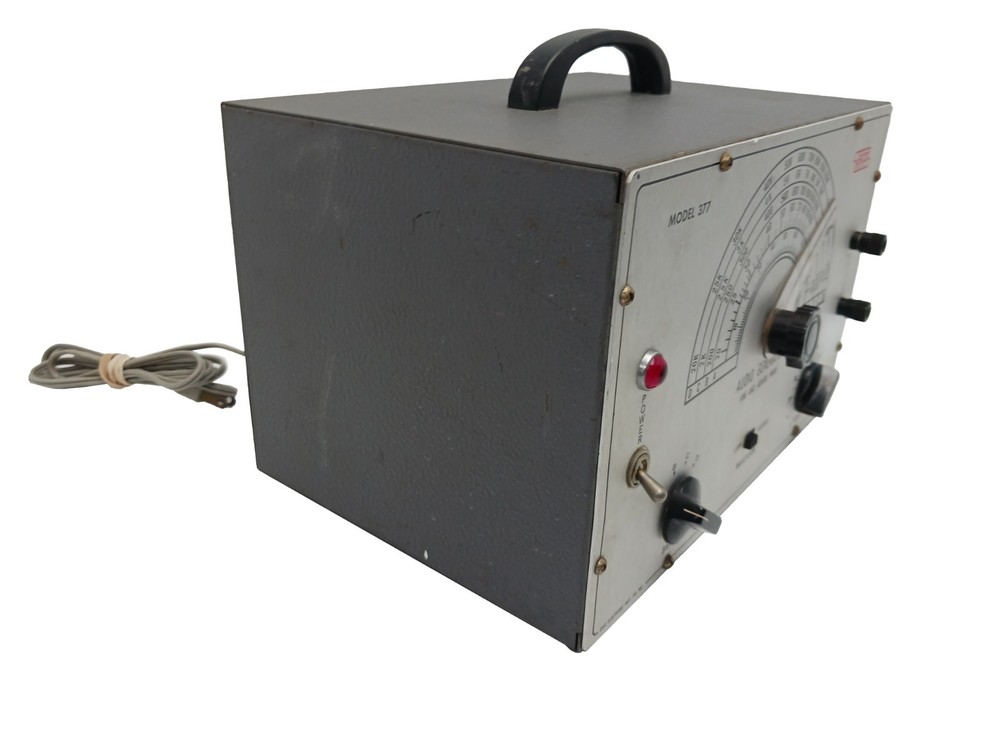 Eico 377 Audio Generator Sine & Square Wave - WORKS