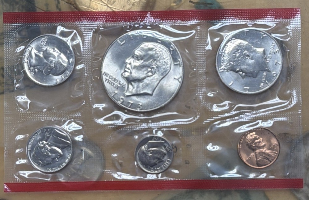 1973 US Mint Uncirculated Mint Set (13 Coin Set)