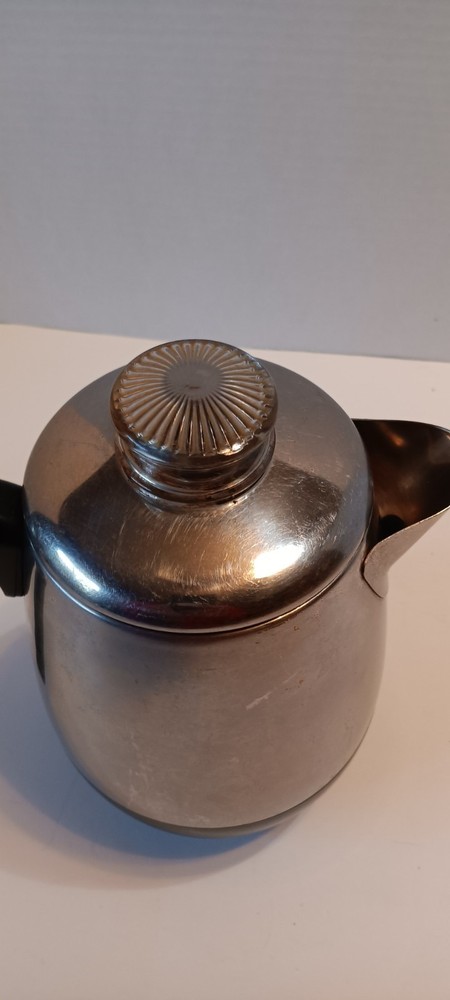 Vintage Farberware Superfast Coffee Percolator 2-4 Cup Automatic 134 COMPLETE