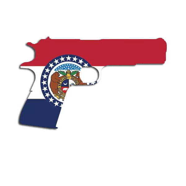Missouri Flag 1911 Sticker Decal