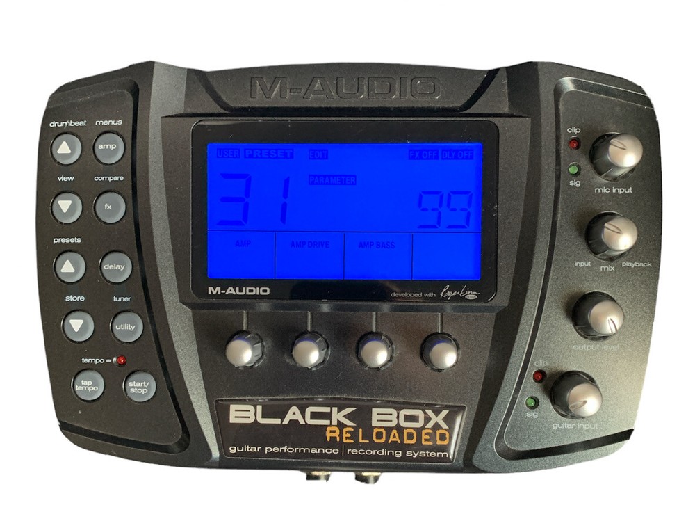 M-Audio Black Box Reloaded Guitar Performance Recording Multi-Effect