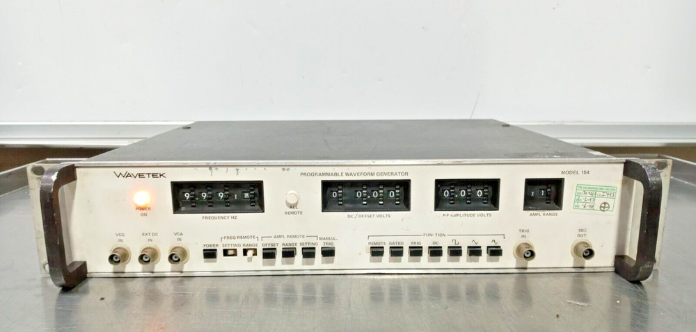Wavetek 154 Programmable Waveform Generator /Works