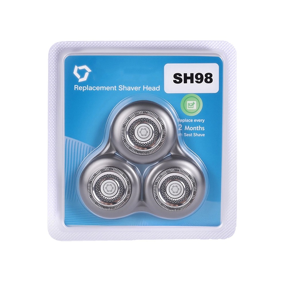 Gray SH98 replacement heads Compatible with Philips all Shavers S9000 Prestige