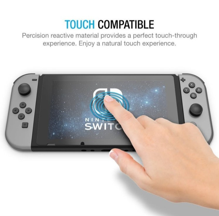 Nintendo Switch Screen Protector 3-Pack 2017 Docking Compatible Clear NIP Sealed