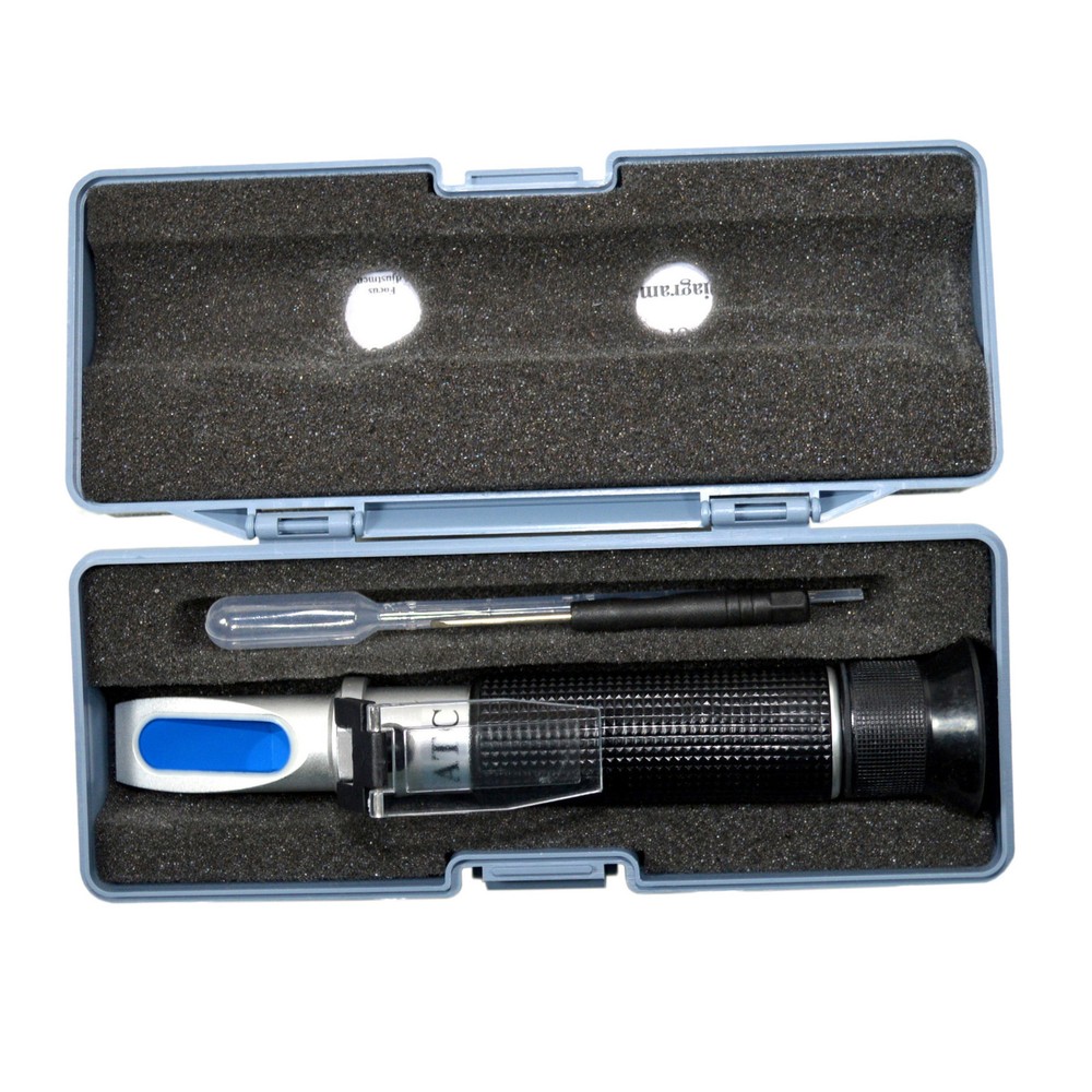 Optical Sugar Refractometer for Beer Wort Ferment Brandy Wine 0 to 32% Brix