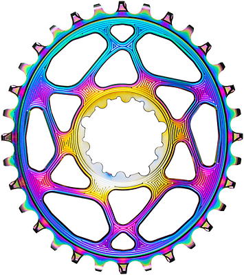 absoluteBLACK Oval Narrow-Wide Direct Mount Chainring - 34t, SRAM 3-Bolt, 3mm