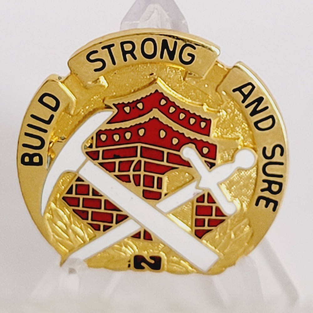 24th Engineer Group Type 2 Distinctive Unit Insignia Army Crest DUI DI NHM