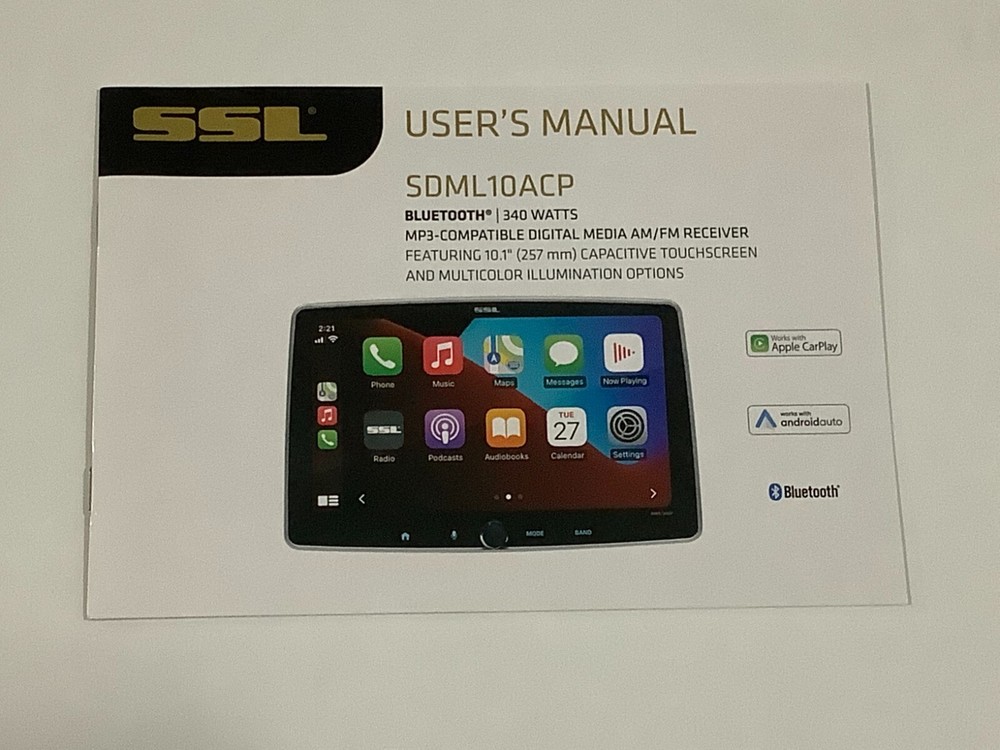SSL USER MANUAL FOR SDML10ACP