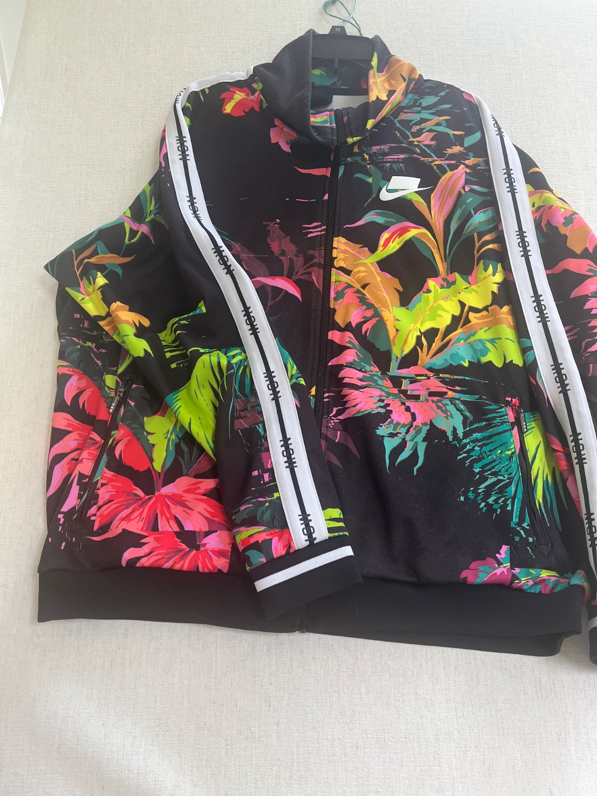 Nike Air Palm Floral Jacket XL Banned Edtion Streetwear All over Print, Men's
