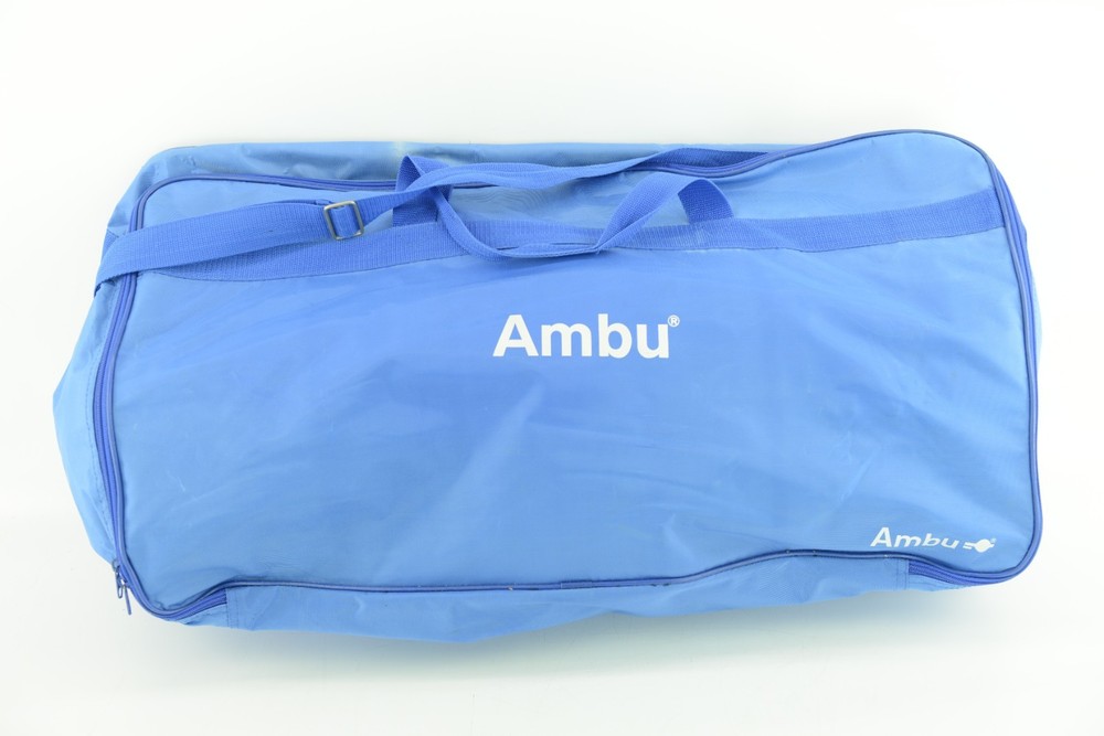 Ambu Man CPR Training Manikin W/ Blue Case & Extra Faces