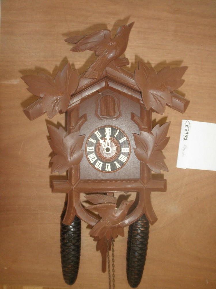 German Black Forest made working Herbert Herr 8 day Cuckoo Clock CK2992