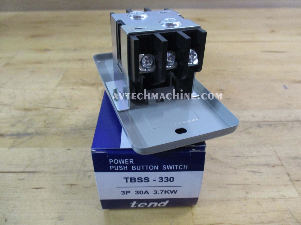 TBSS-330 Tend Push Button Switch 30A 3.7Kw