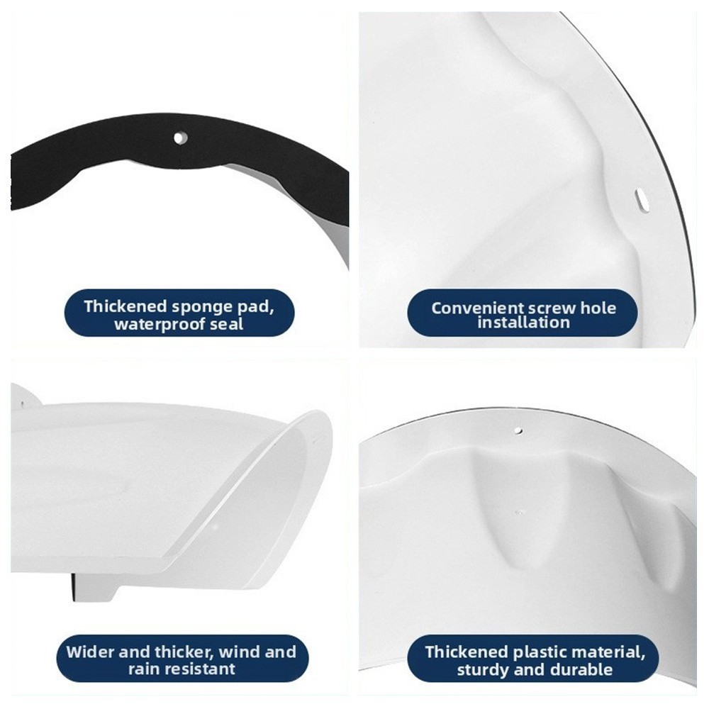 Outdoor Security Camera Protective Cover Dustproof Rain and Sun Shield