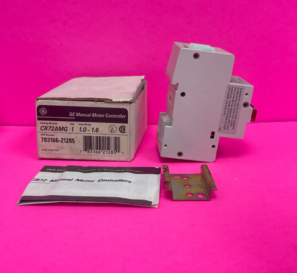 GE CR72AMG Controller 1.0-1.6 Amp Range Starter