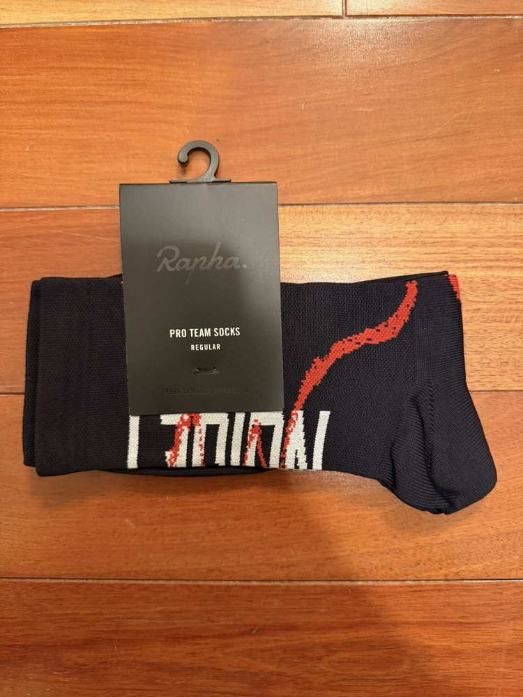 Rapha Legion Pro Team Socks Large NEW Limited Black/Multi