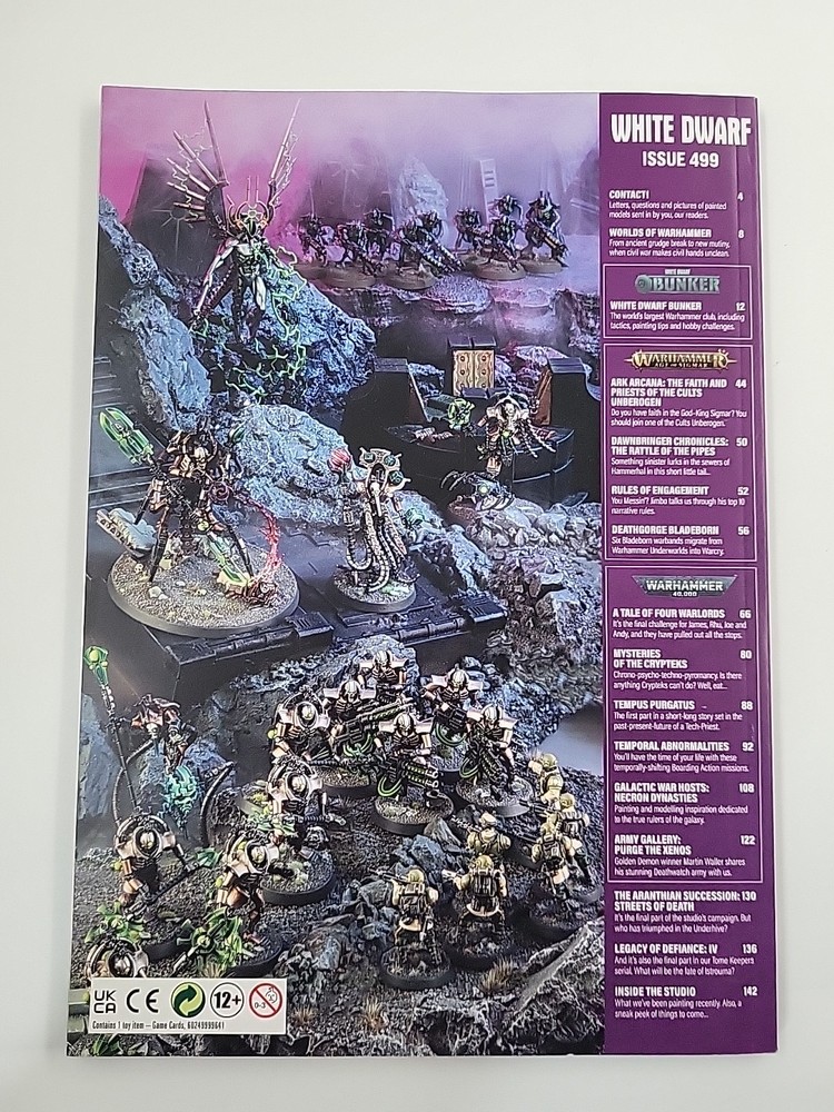 Warhammer White Dwarf Issue 499 New