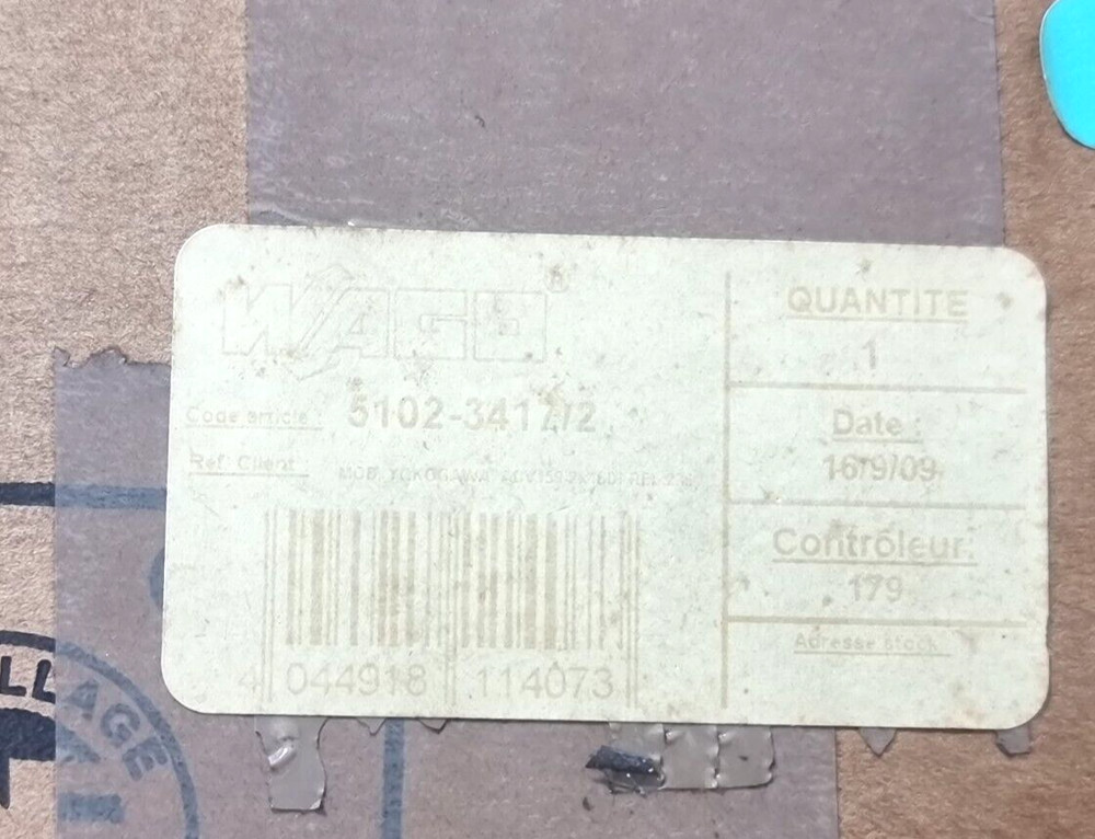 WAGO 5102-3417-2 Interface Board