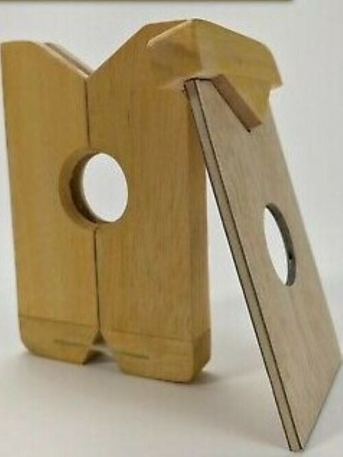 MAGIC TRICK & MINI ILLUSION - FINGER PENETRATION FRAME - WOODEN 