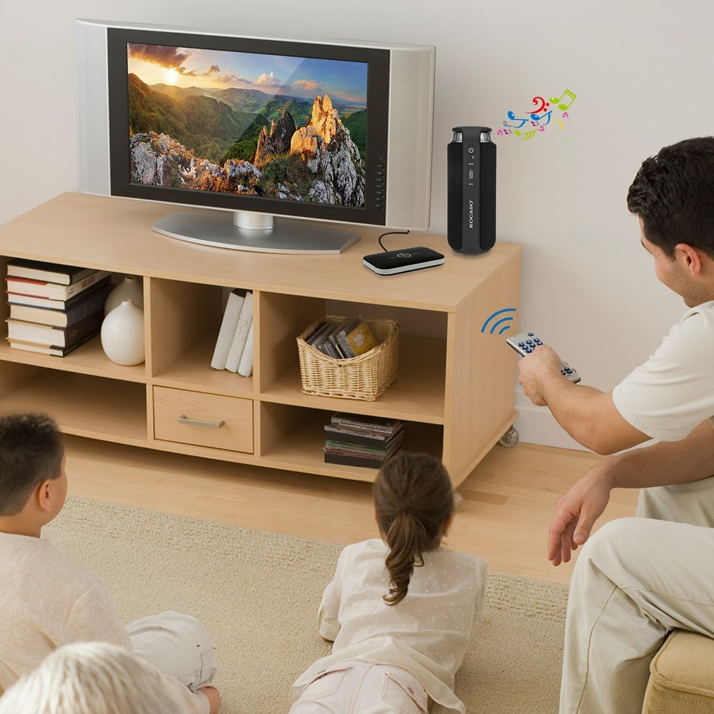 2 in 1 Wireless Transmitter & Receiver A2DP Home TV Stereo Audio Adapter