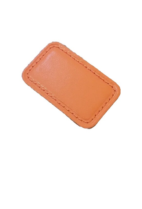 NEW Tumi Monogram Patch in Coral Leather