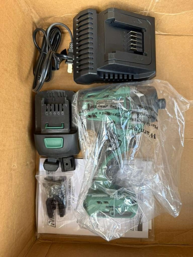 Masterforce Boost 20V Brushless Impact Driver Kit 2.0Ah Battery Charger
