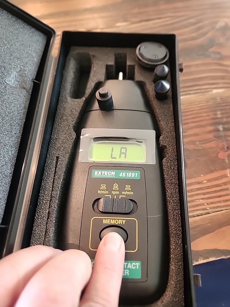 EXTECH 461891 Digital Contact Tachometer