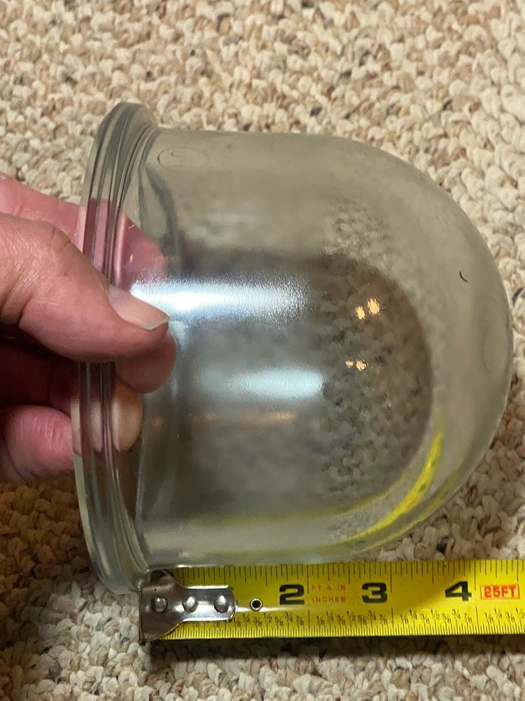 HR CLEAR Glass Light Globe Explosion Proof Steampunk Industrial