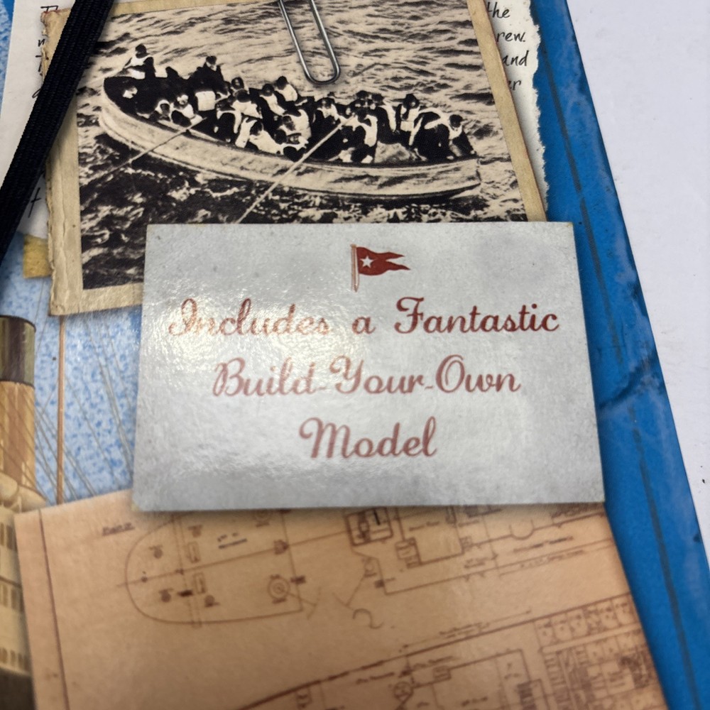 The White Star Line Titanic Notebook Pop Ups ,flaps Foldouts 2011 EUC