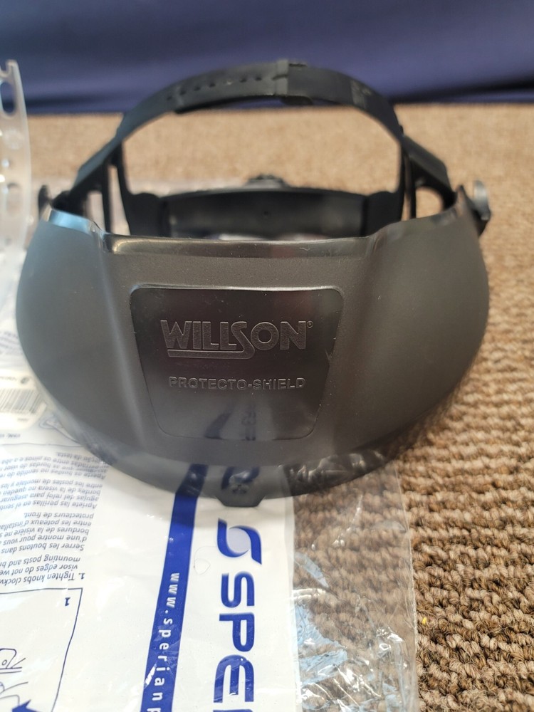 Willson Protecto Protective Splash Shield Prolok Face Gear Visor Faceshield Z87