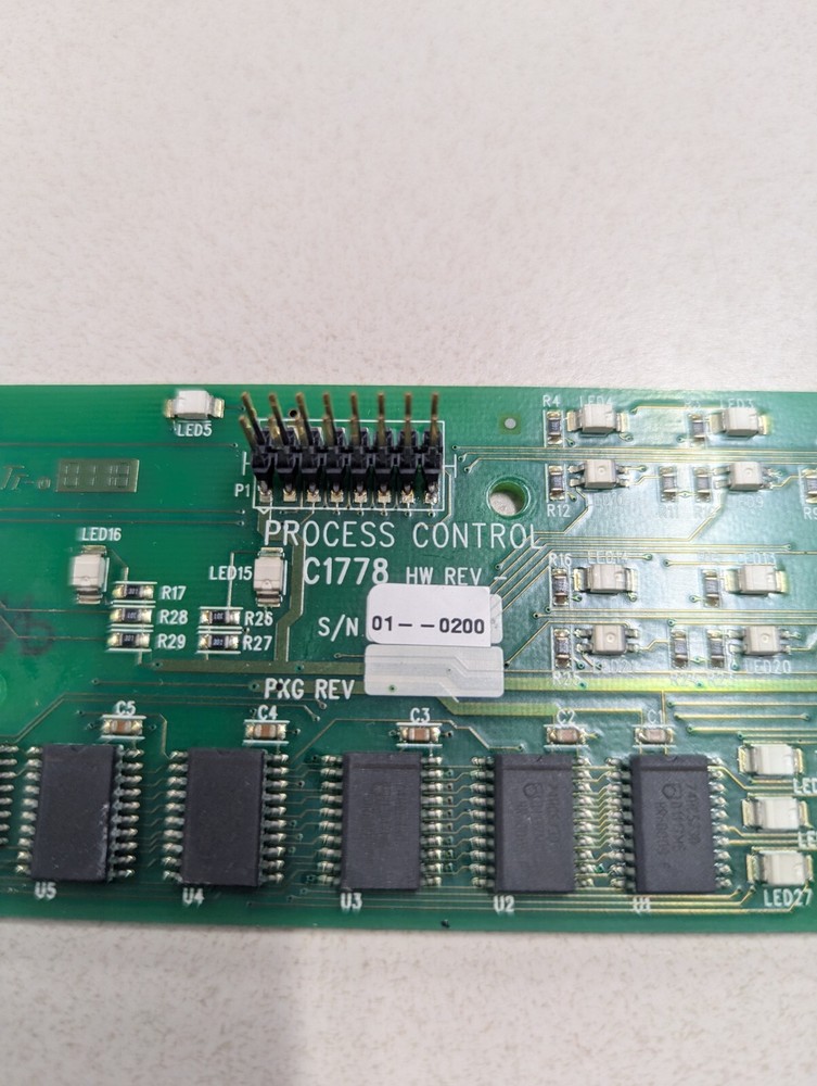 Process Control C1778 Blender Control Panel Board