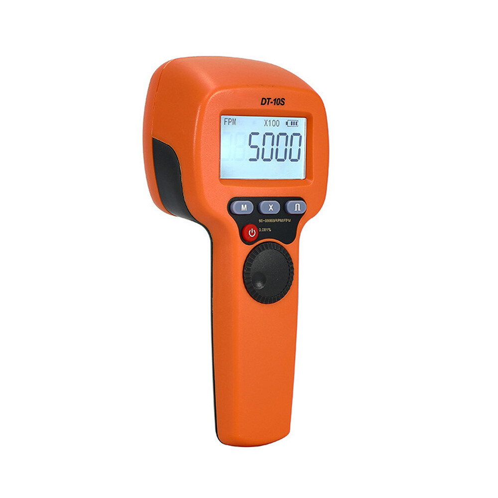Handheld Digital Stroboscope LED Flash Strobe Tachometer Speed Tester DT-10S