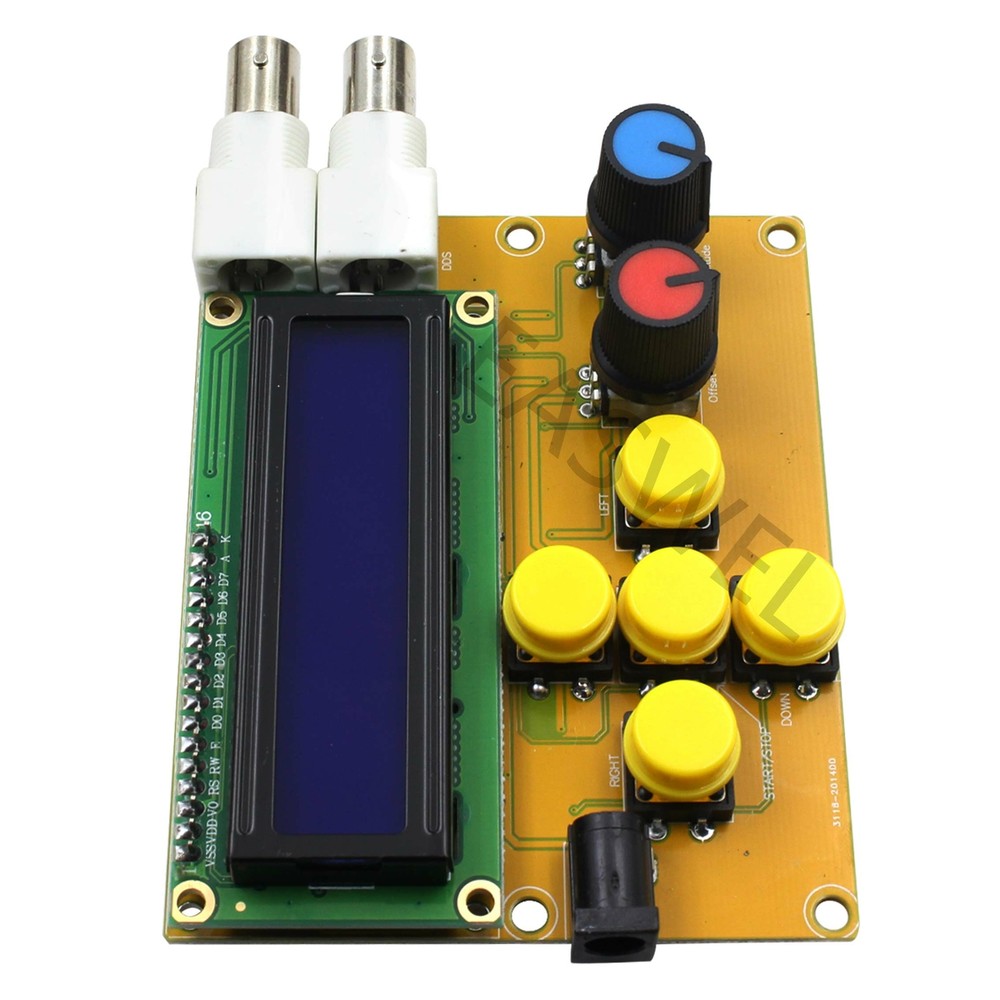 DDS Function Signal Generator Sine Square Triangle Sawtooth Wave Low Frequency