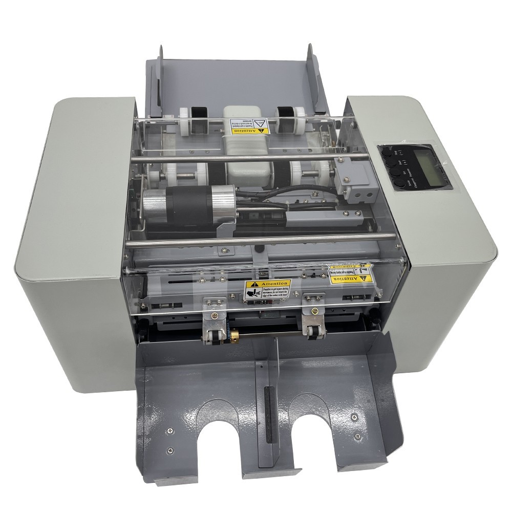 Fully Automatic Business Card Cutting Machine Automatic Paper Feeding 110V