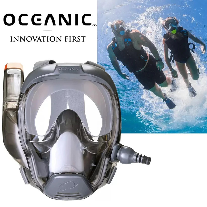 Oceanic Full Face Snorkelling Mask - Large **Some missing accessories** 1893025