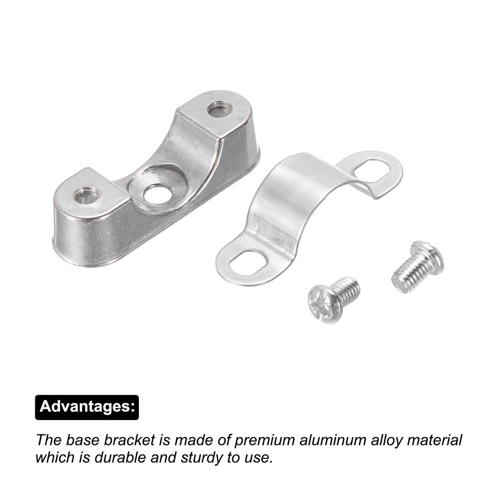 10 x Pipe Support Pipe Bracket Clamp Wall Mount Ceiling Mount for 25mm Pipe