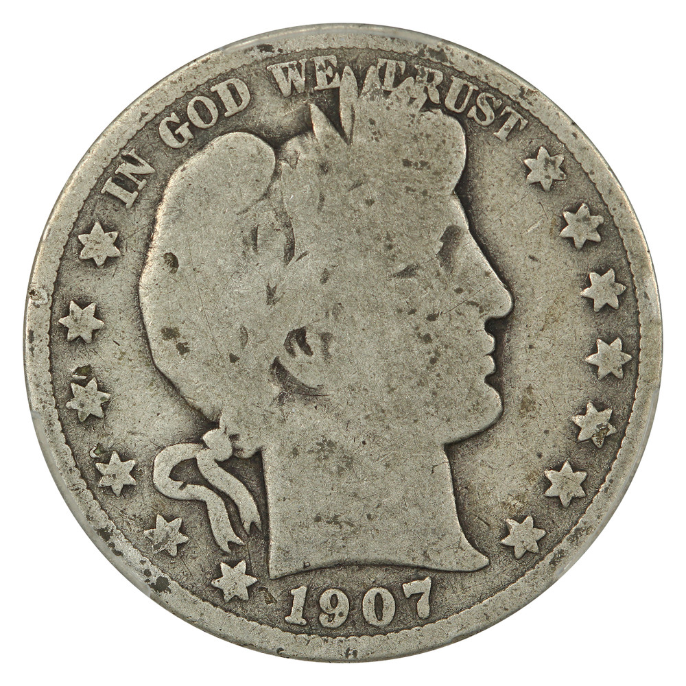 1907-D 50C PCGS Good 04 - Barber Half Dollar