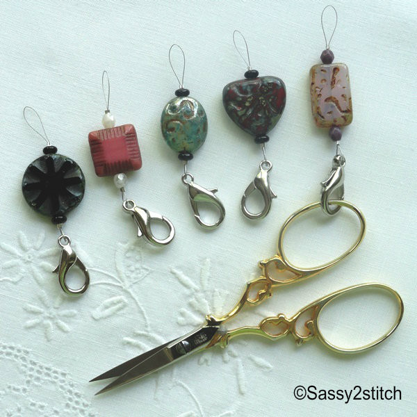 "Needle Threaders" with Lobster Claw Clasp