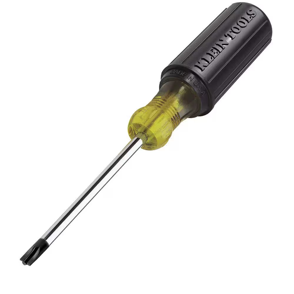 Klein Tools 7314 Fixed Blade Number-1 Combo Tip Driver, 4-Inch