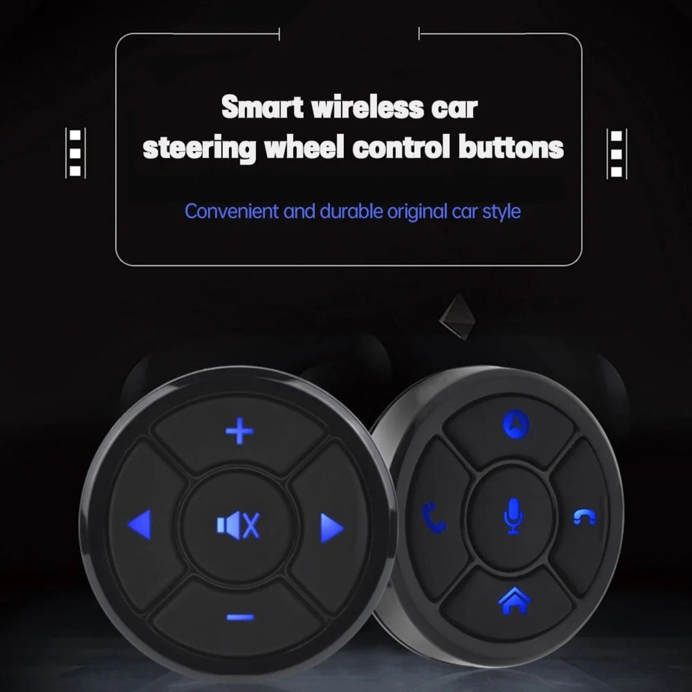Universal Wireless Car Remote Control Button Smart Steering Wheel Controller
