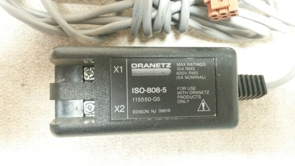 DRANETZ ISO-808-5 CURRENT PROBE 115550-G5