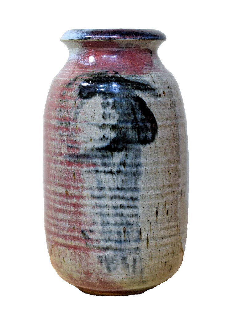 Vintage Studio Art 9in. Vase Signed