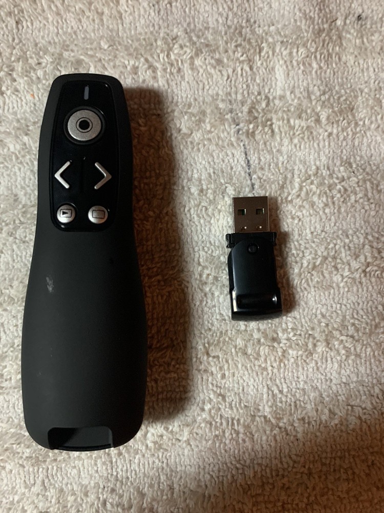 2-in-1 USB Type C Presentation Clicker Wireless Presenter Remote for PowerPoi...