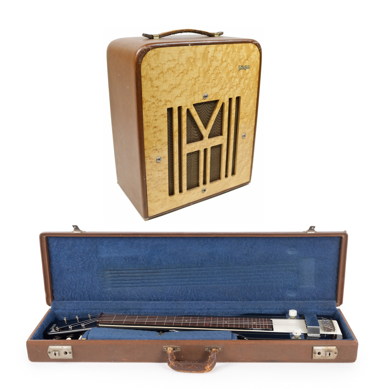 Vintage Vega Commander Lap Steel & Matching Amplifier 1946