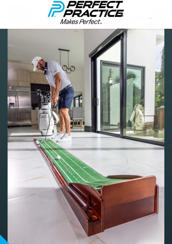 PERFECT PRACTICE Putting Mat Compact 8 Feet NEW