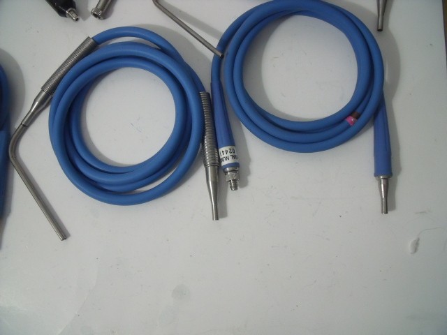 Lot of 8 Pilling ENT Fiber Optic Light Source Cables!