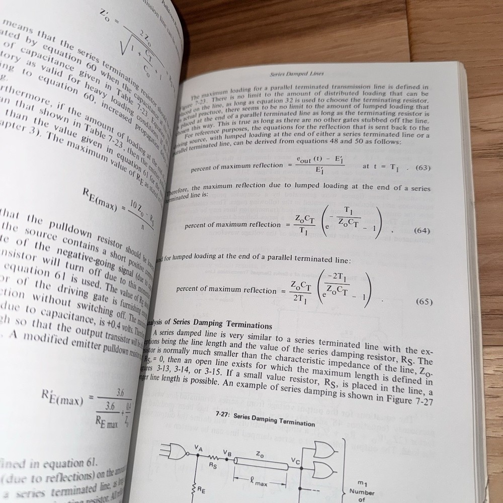 1971 Motorola MECL System Design Handbook First Edition Semiconductor Logic Book