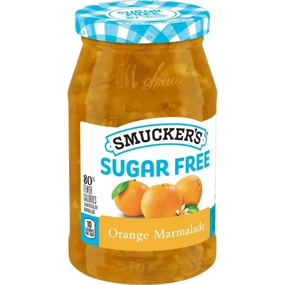 (2 pack) Smucker's Sugar Free Orange Marmalade, 12.75 oz