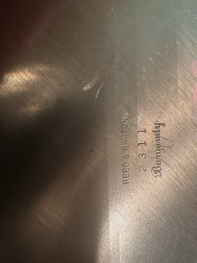 Reed & Barton Silver plated 3-piece Serving Bowl